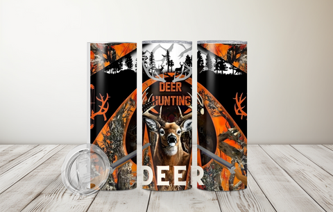 Deer Hunter 20oz Skinny Tumbler
